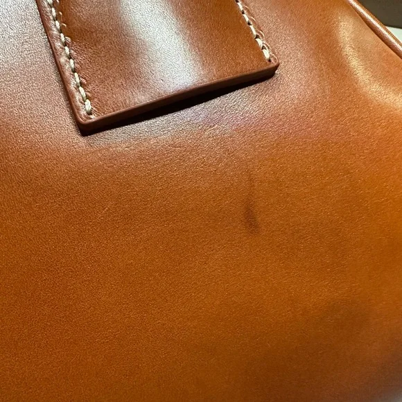 Dooney & Bourke Florentine Toscana Satchel in Ginger - Picture 4 of 7